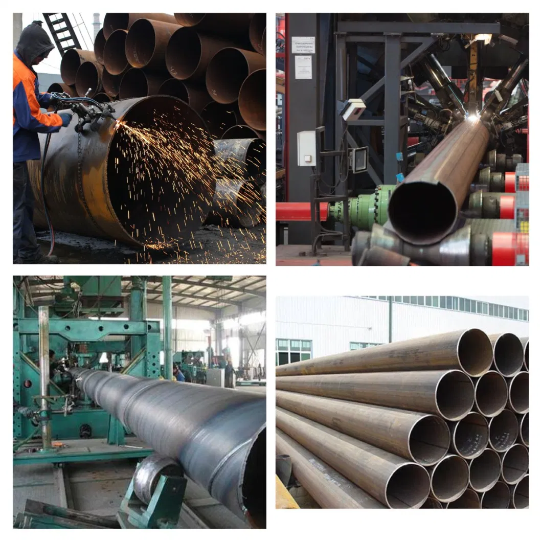 ASTM A106/A53/Spiral/Weld/Seamless/Galvanized/Stainless/Black/Round/Square Carbon Steel Pipes ERW Weld Pipe SSAW Pipe Apl Pipe